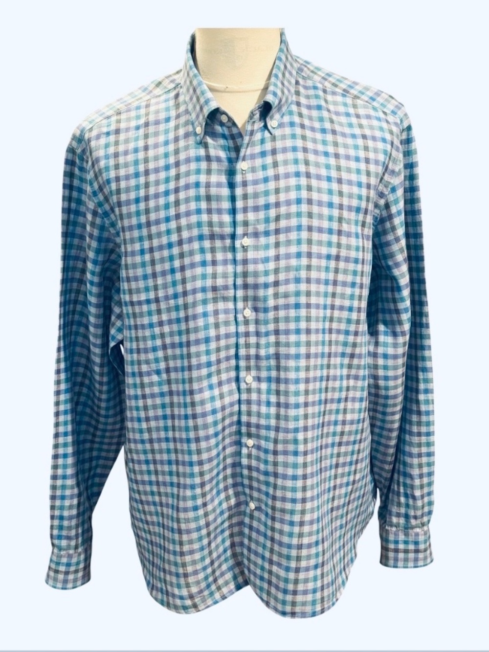 Black/Brown Linen shirt